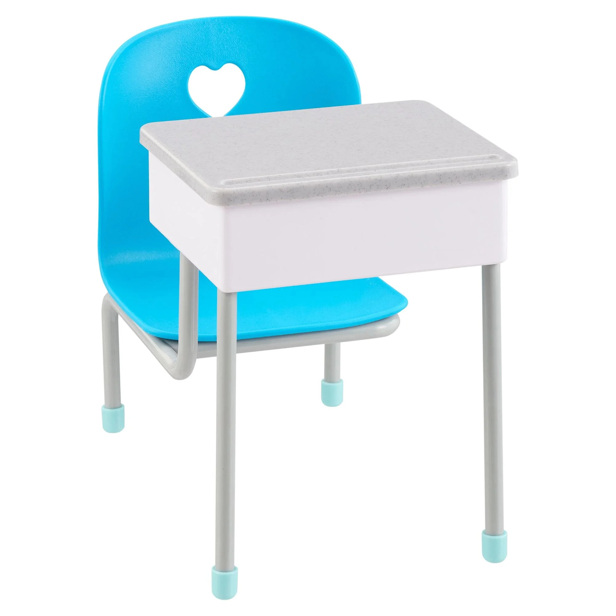 My Life As Plastic Student Desk with Blue Seat for 18 Inch Dolls Child 5+ | Walmart (US)