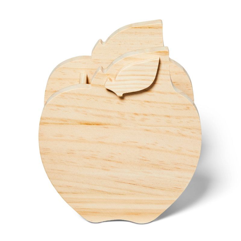 Apple Shaped Wood Pencil Cup - Mondo Llama&#8482; | Target