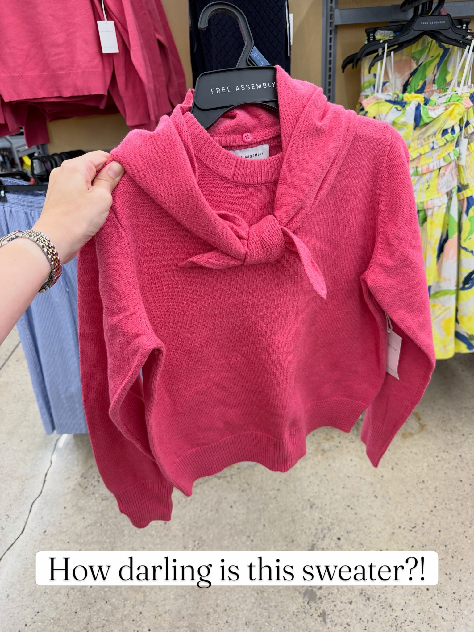 Walmart sweater with the illusion of a sweater tied around the shoulders, how cool is that?! 😆💕

#LTKxWalmart