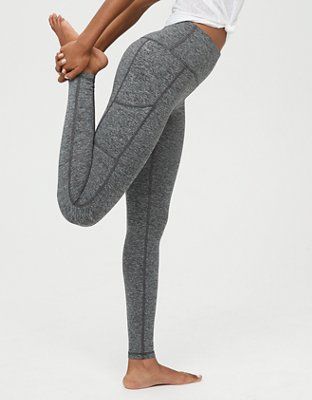 OFFLINE By Aerie Warmup High Waisted Pocket Legging | Aerie