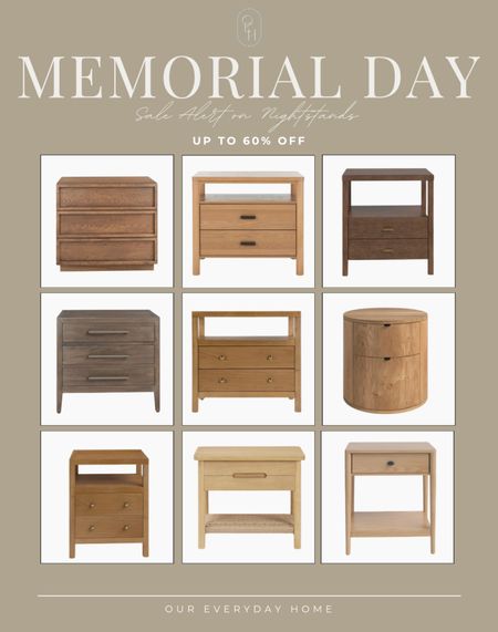 There are tons of great nightstands on sale for Memorial Day! These are up to 60% off! 

Living room inspiration, home decor, our everyday home, console table, arch mirror, faux floral stems, Area rug, console table, wall art, swivel chair, side table, coffee table, coffee table decor, bedroom, dining room, kitchen,neutral decor, budget friendly, affordable home decor, home office, tv stand, sectional sofa, dining table, affordable home decor, floor mirror, budget friendly home decor, dresser, king bedding, oureverydayhome 

#LTKSaleAlert #LTKHome #LTKFindsUnder100