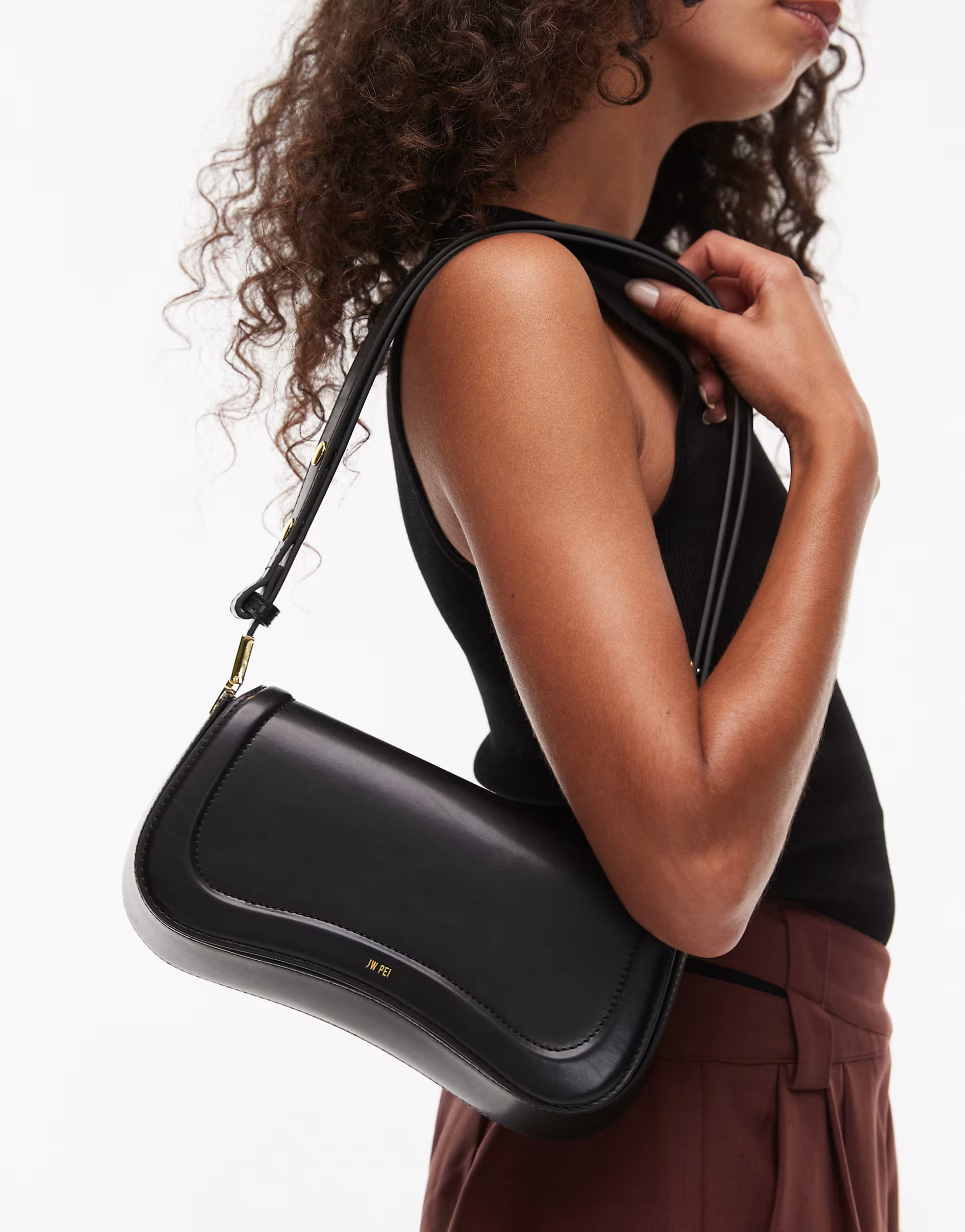 JW PEI Joy shoulder bag in black | ASOS (Global)