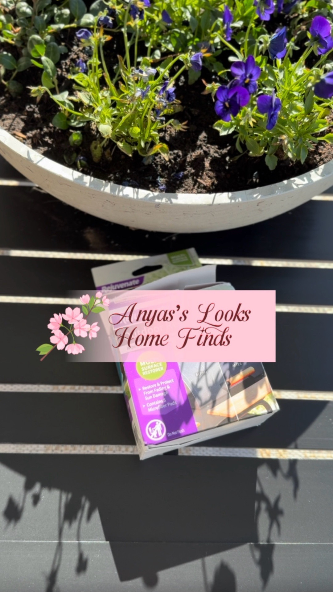 🏡Comment Shop for links 
🏡I may receive a small commission if you shop through my links (at no extra cost to you)
🏡Follow for more affordable finds for home & design 
-
Outdoor refresh made EASY 🌿✨
These wipes bring life back to faded surfaces in minutes—no mess, no stress 🙌
Perfect for patio furniture, planters, shutters & more… such a good find for spring!
—
outdoor cleaning hack, patio refresh ideas, restore outdoor furniture, faded plastic fix, home maintenance tips, spring home refresh, easy cleaning products, outdoor decor care, budget home solutions, walmart home finds

#LTKHome