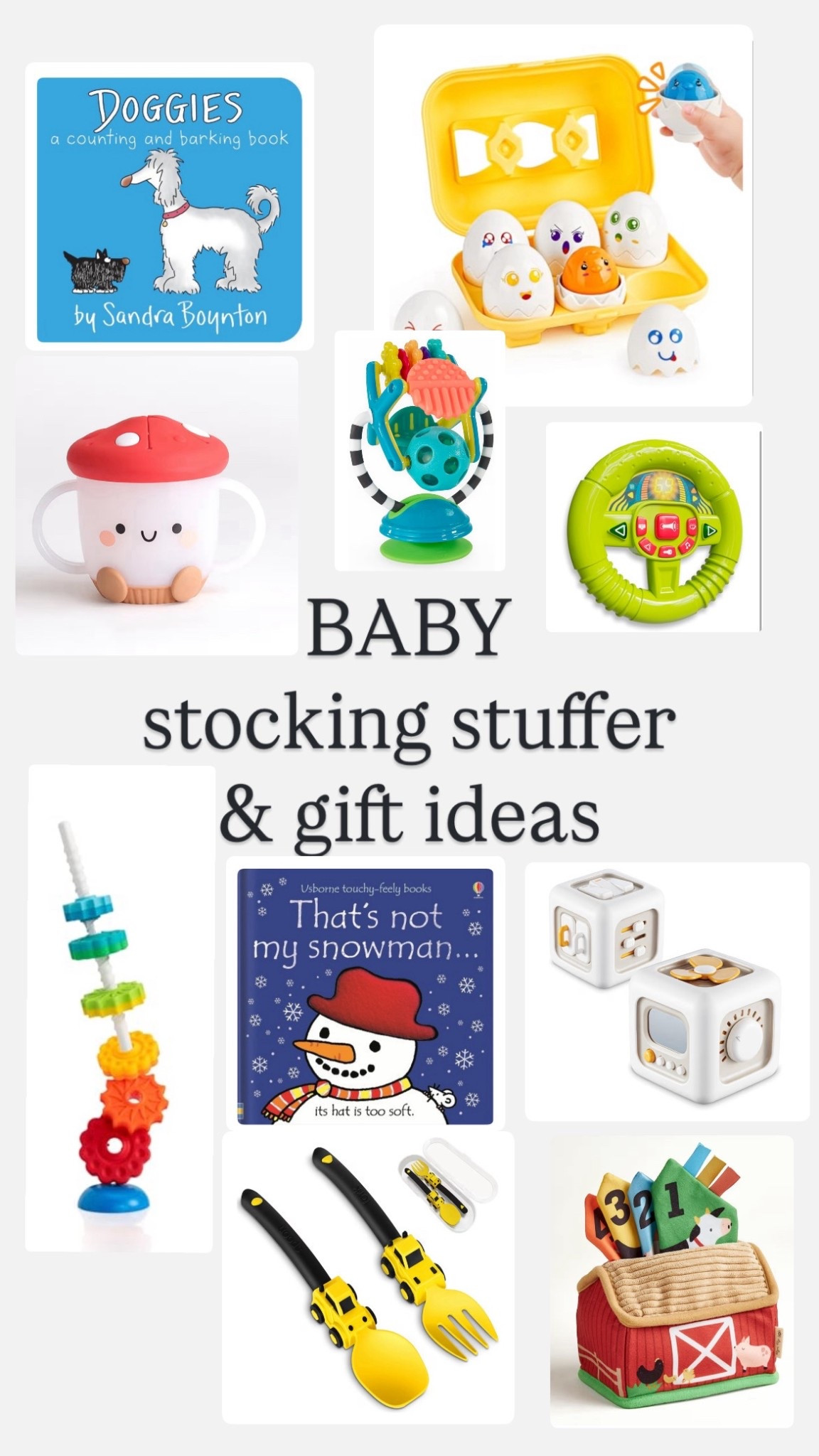 Stocking stuffers and small gifts for our littlest ones 

#LTKBaby #LTKGiftGuide #LTKHoliday