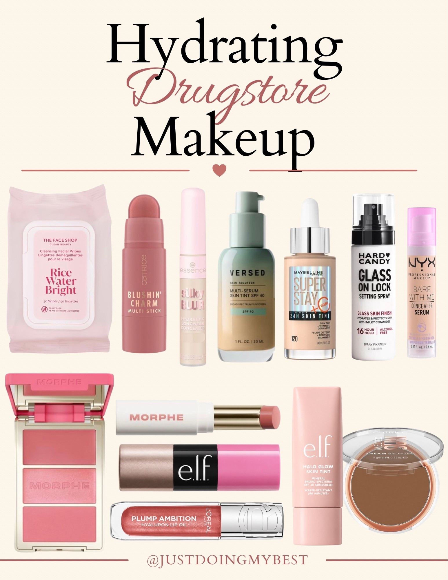 Hydrating drugstore makeup for mature skin.

#LTKOver40 #LTKBeauty