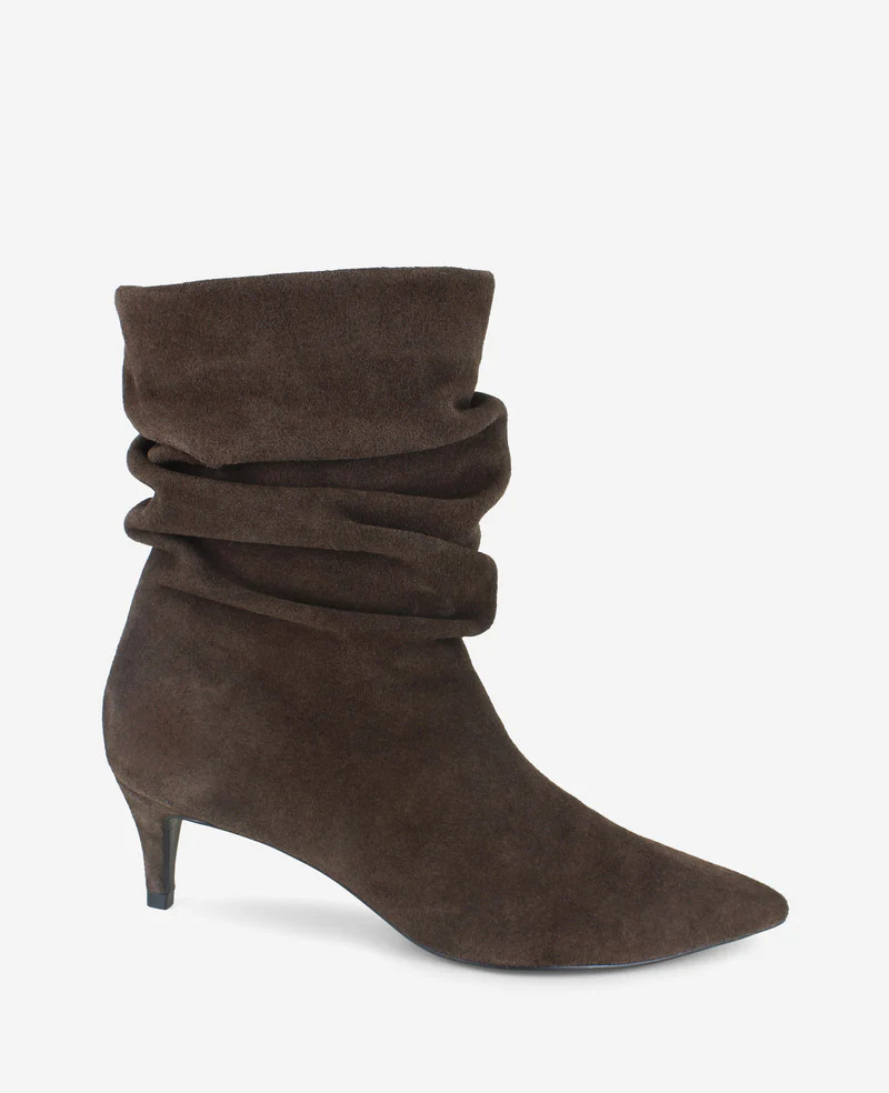 Marsha Suede Kitten Heel Bootie | Kenneth Cole