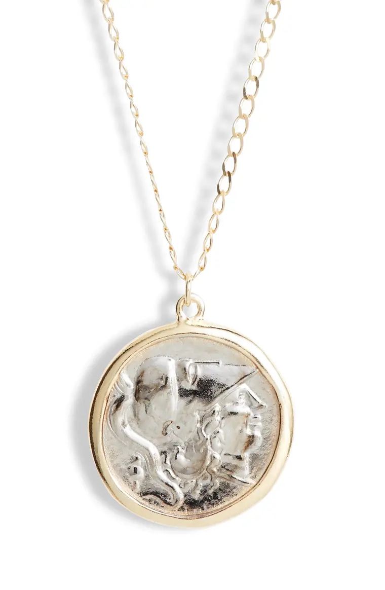 Antique Medallion Pendant Necklace | Nordstrom