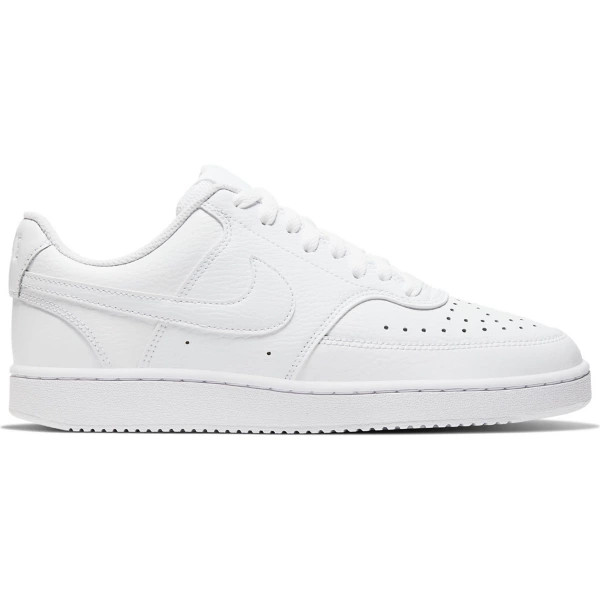 Women's Nike Court Vision Low Shoes 7.5 White/White-White | Scheels