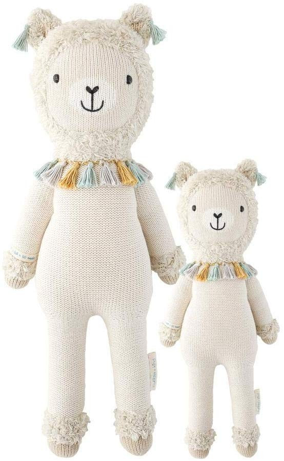 CUDDLE + KIND Lucas The Llama Little 13" Hand-Knit Doll – 1 Doll = 10 Meals, Fair Trade, Heirlo... | Amazon (US)