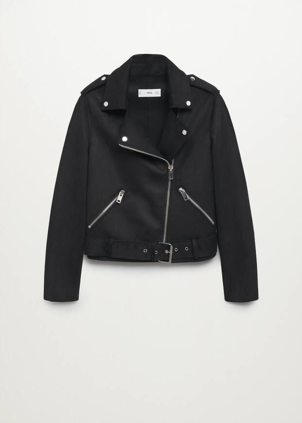 100% leather jacket | MANGO (US)