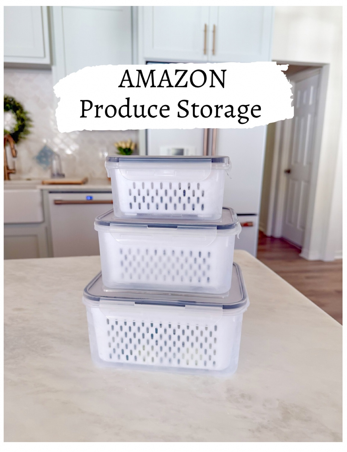 Amazon kitchen finds produce storage 

#LTKFitness #LTKFindsUnder50 #LTKHome