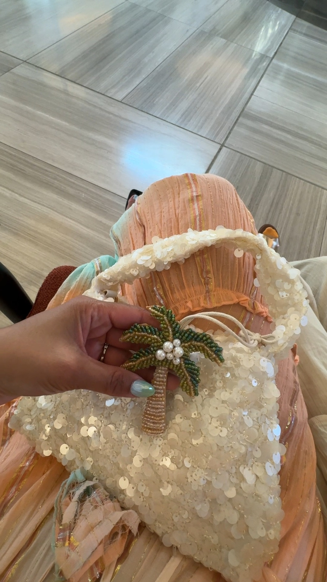 The cutest little statement bag for vacation and beyond ✨🌴 This sequin evening bag from Shiekh has the sweetest palm tree charm and looks way more luxe than its affordable price point.

I styled it for a night out in Maui, but remove the palm tree charm and you have the perfect evening bag for date night, weddings, cocktail parties, girls’ night or your next special occasion. ✨ Love an accessory that can come home from vacation and still get plenty of wear!

#EveningBag #VacationStyle #WeddingGuestStyle #DateNightStyle #AffordableFashion #VacationAccessories #LTKStyle
@Chicwish

#LTKWedding #LTKTravel #LTKSeasonal