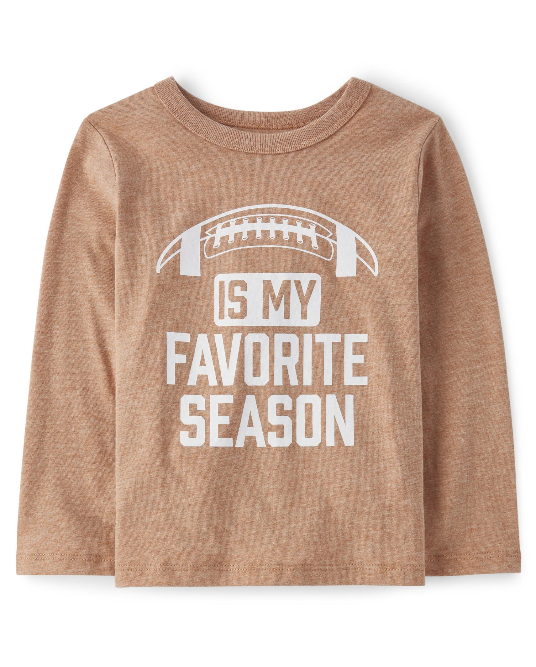 Unisex Baby And Toddler Football Season Graphic Tee - s/d gingerbread | The Children's Place