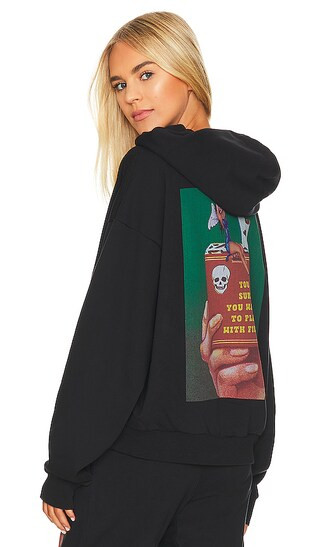 Twin Flame Hoodie in Black | Revolve Clothing (Global)
