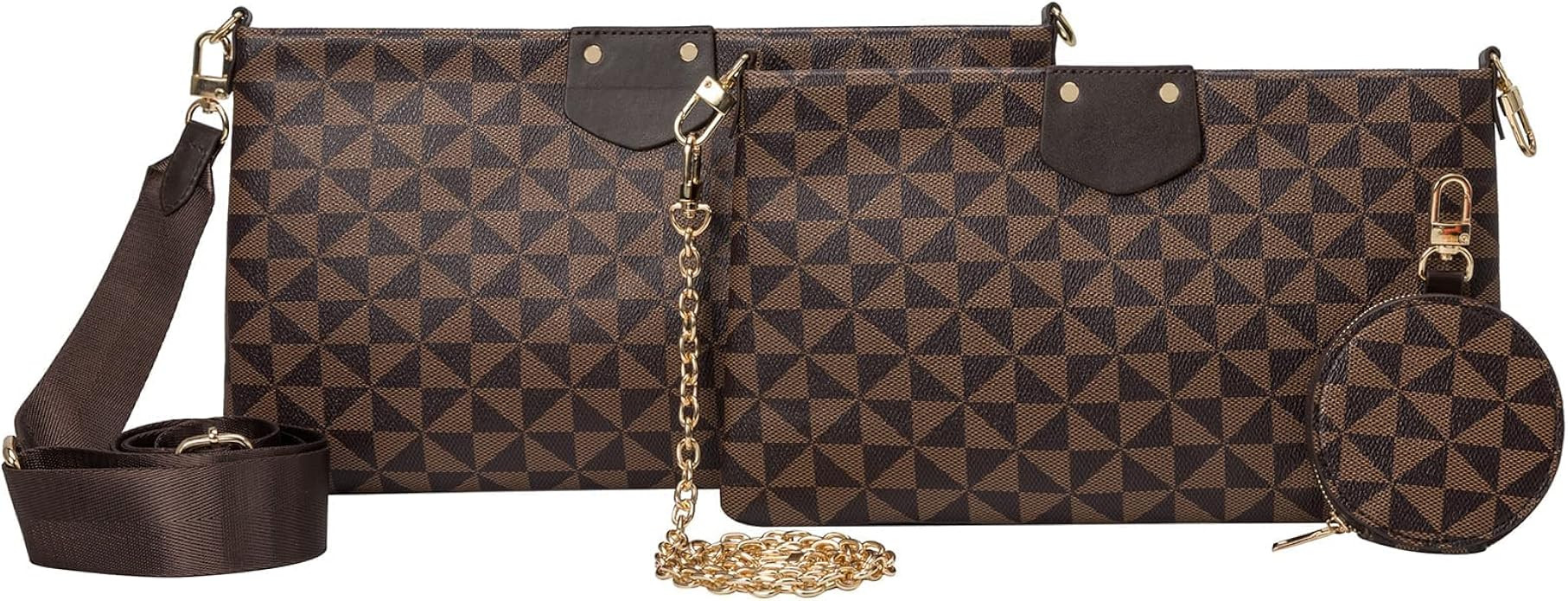 Small Crossbody Bags for Women Luxury Envelope Purses Designer Handbags with Coin Pouch 3 in 1 Ba... | Amazon (US)