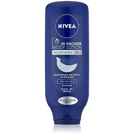 NIVEA In-Shower Body Lotion Nourishing 13.5 oz (Pack of 4) | Walmart (US)