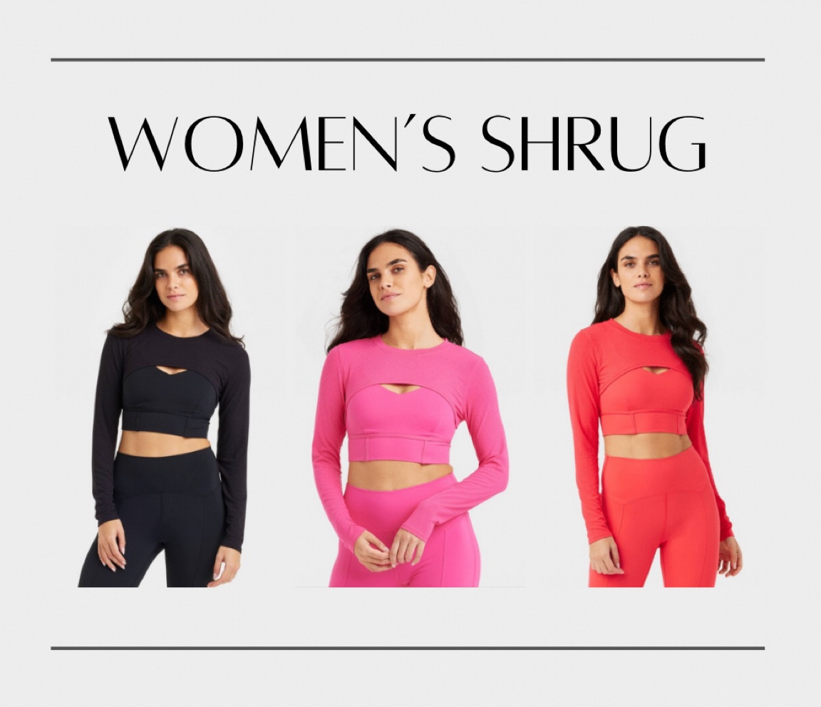 NEW comfy style - great layering piece for lounging or fitness. Women’s Shrug available in 3 colors and sizes XS-XL at Target 🎯 

#LTKU #LTKFind #LTKfit