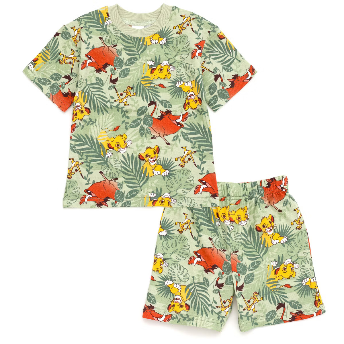 Disney Mickey Mouse Lion King Pixar Toy Story Rex Slinky Dog Buzz Lightyear T-Shirt and Shorts Ou... | Target