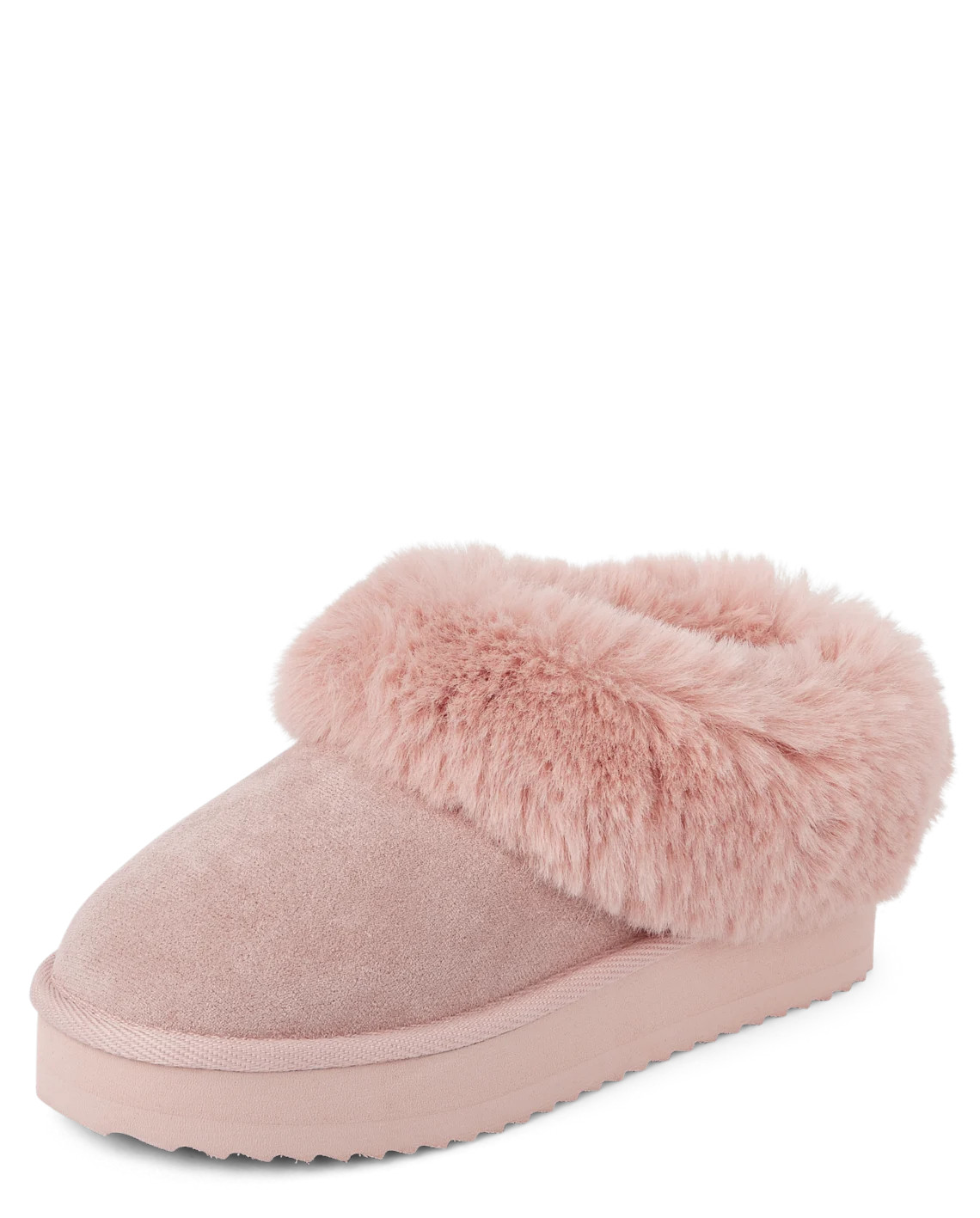 Girls Platform Teddy Slip Ons - pink | The Children's Place