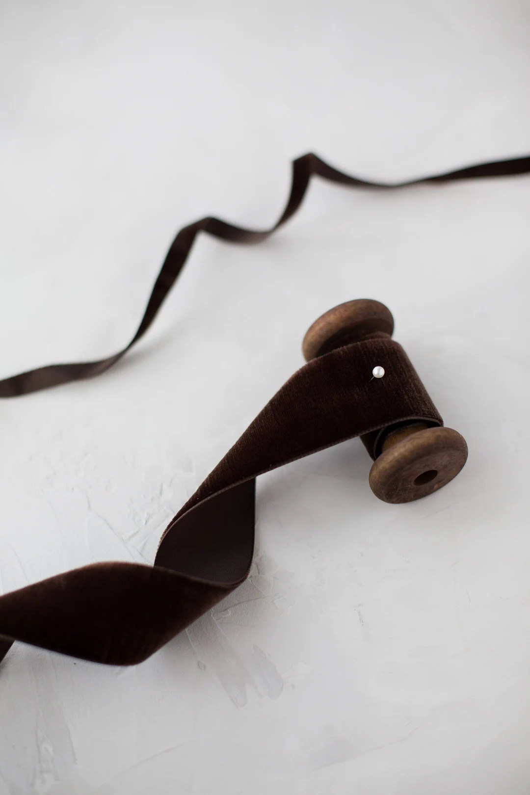 Dark Chocolate Brown Swiss Velvet Ribbon 1/8 1/4 3/8 5/8 7/8 1.5 2 2.75 - Etsy | Etsy (US)