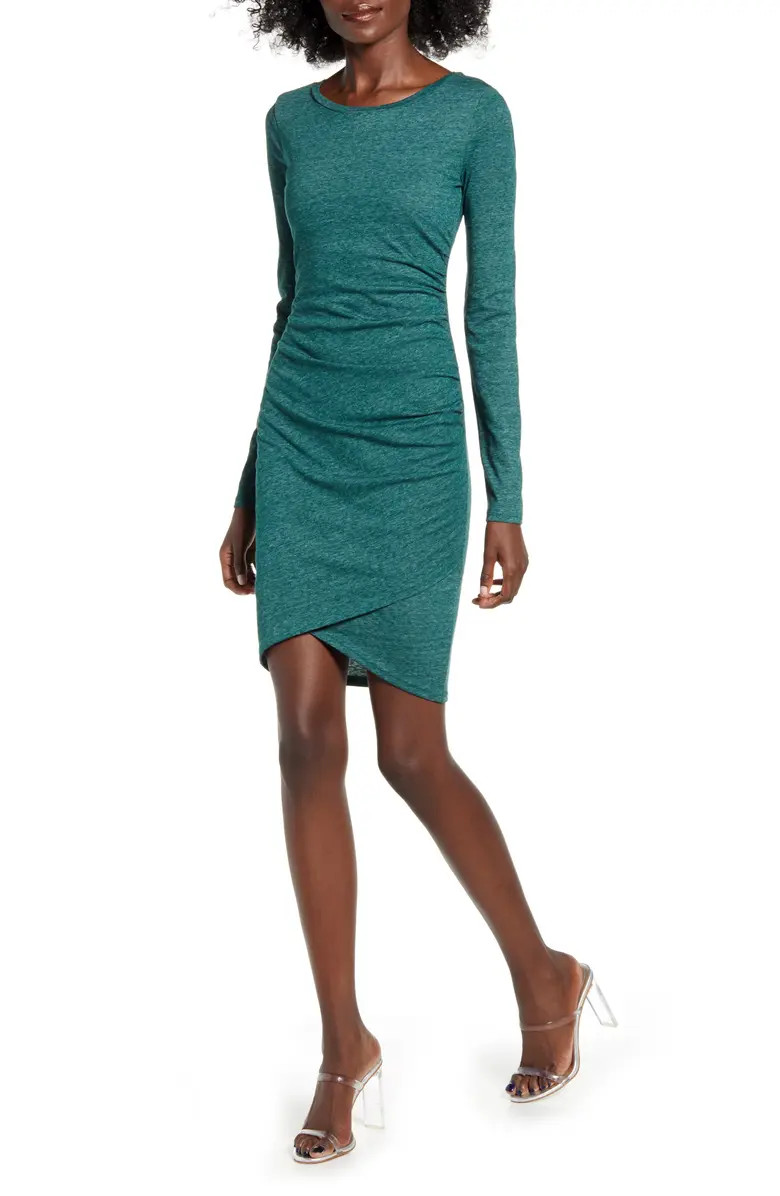 Ruched Long Sleeve Dress | Nordstrom