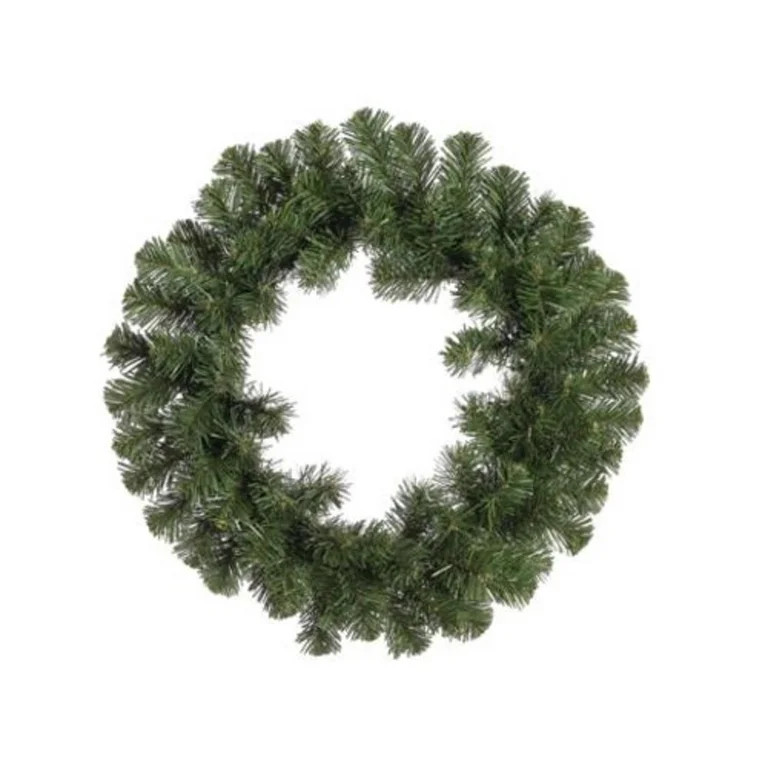 Northlight Metal Unlit Pine Wreath, 12" (Green) | Walmart (US)
