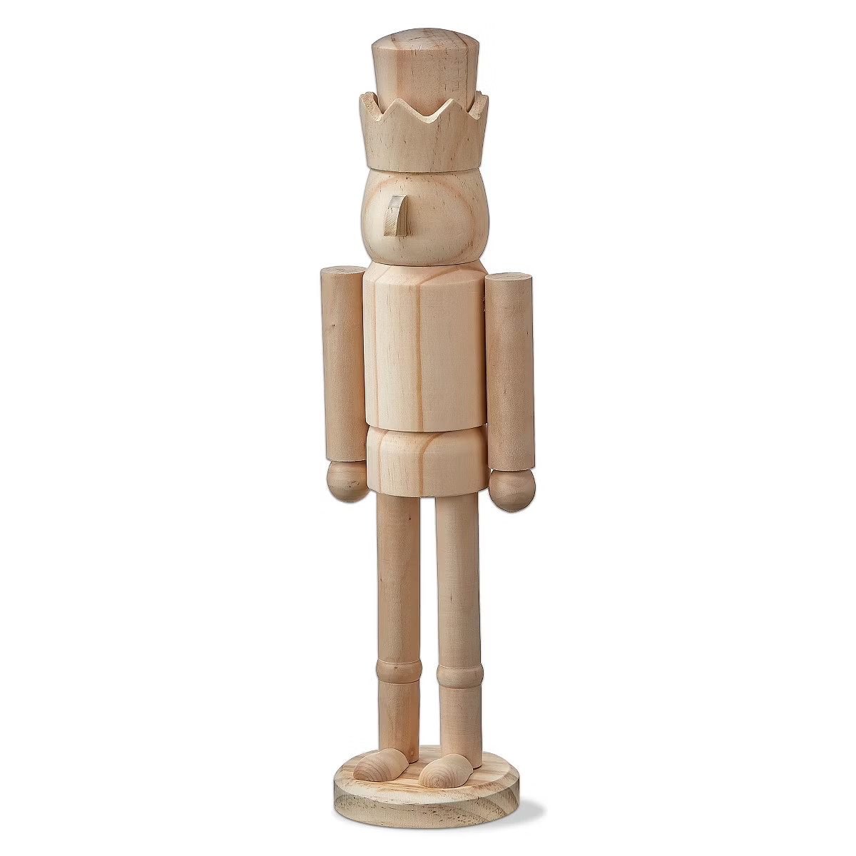 tagltd DIY Wooden Nutcracker with Crown Decor, 14.56" | Target