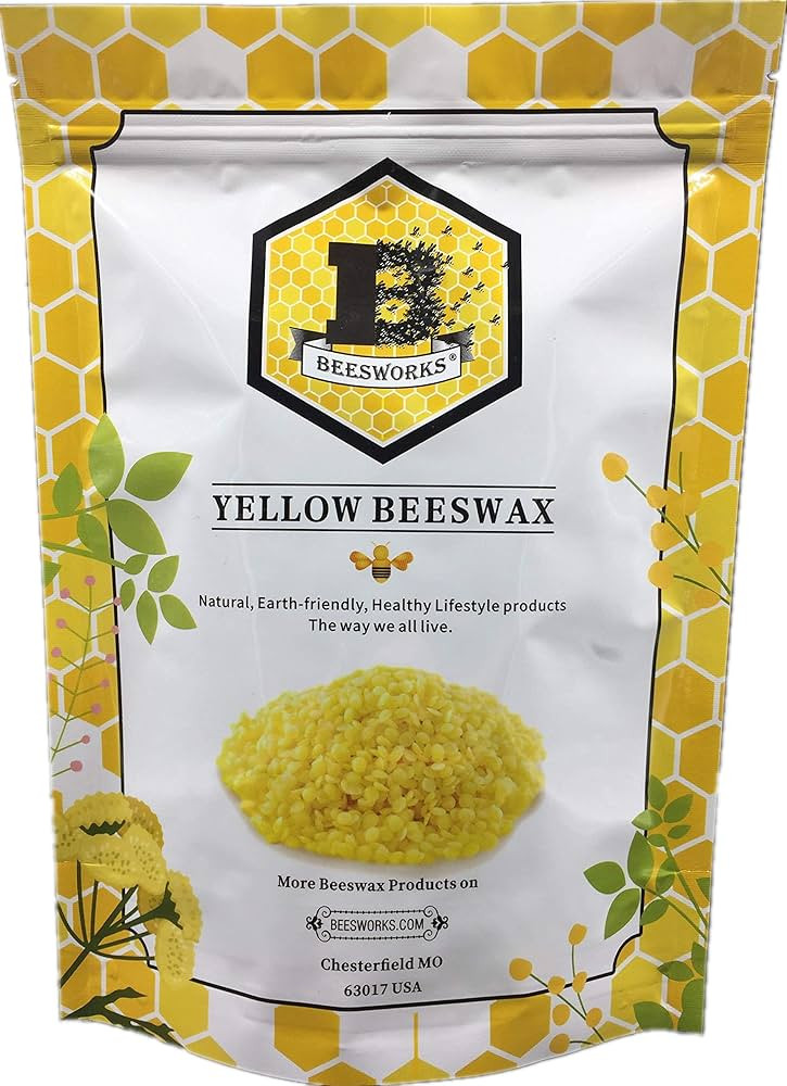 Yellow Beeswax Pellets (1 lb) | 100% Pure, Cosmetic Grade, Triple-Filtered Beeswax for DIY Skin c... | Amazon (US)