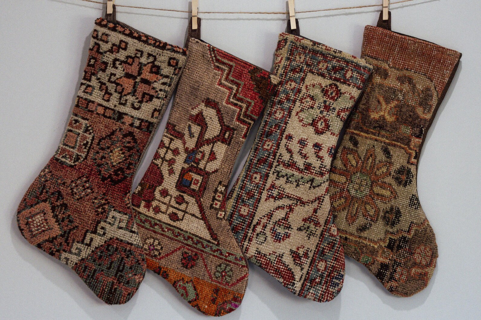 Nottingham Collection | Kilim Rug Stocking | Vintage + Upcycled | Etsy (US)