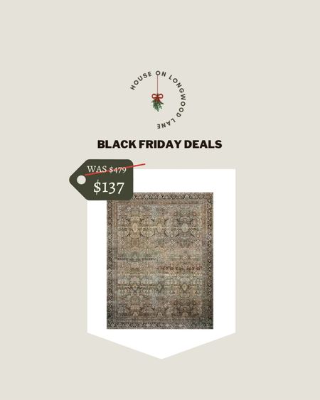 Black Friday Deals! If you are looking for a new Area Rug, this Traditional Olive / Charcoal Rug is on sale for 71% OFF!! What a great find! #BlackFriday

#LTKHoliday #LTKsalealert #LTKhome