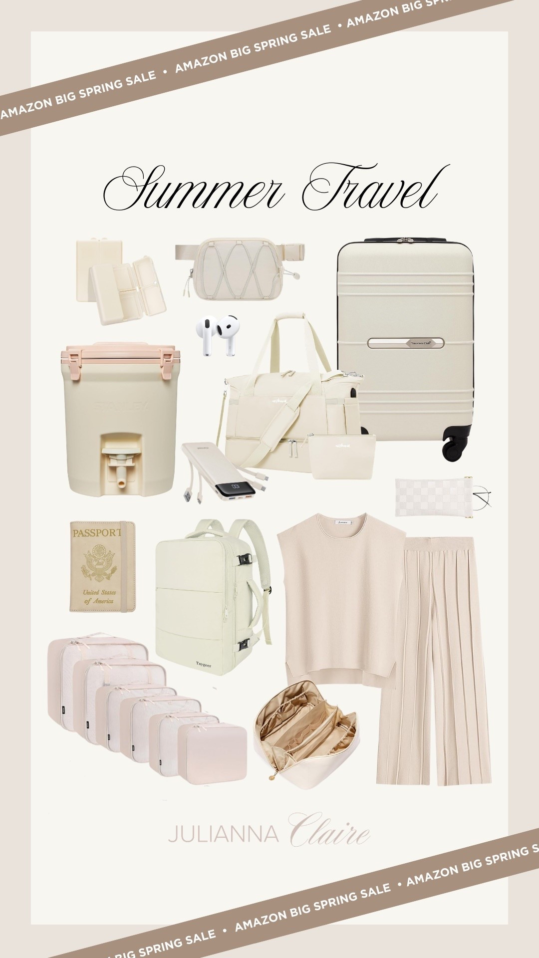 Amazon big spring sale summer travel essentials! 

#LTKTravel #LTKSeasonal #LTKSaleAlert