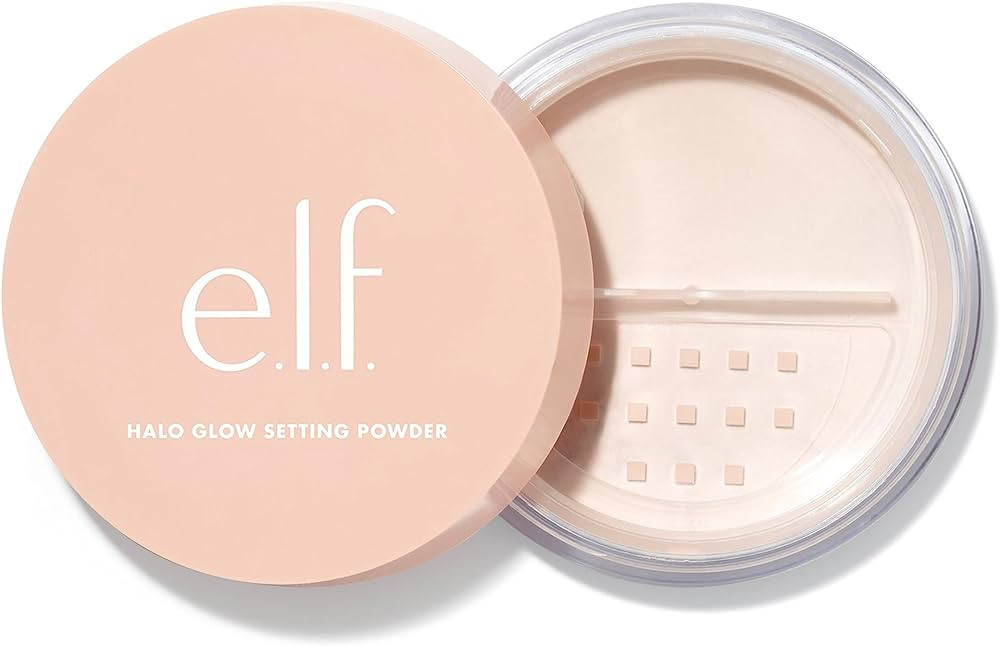 e.l.f. Halo Glow Soft Focus Setting Powder, Silky Powder For Creating Without Shine, Smooths Pore... | Amazon (US)