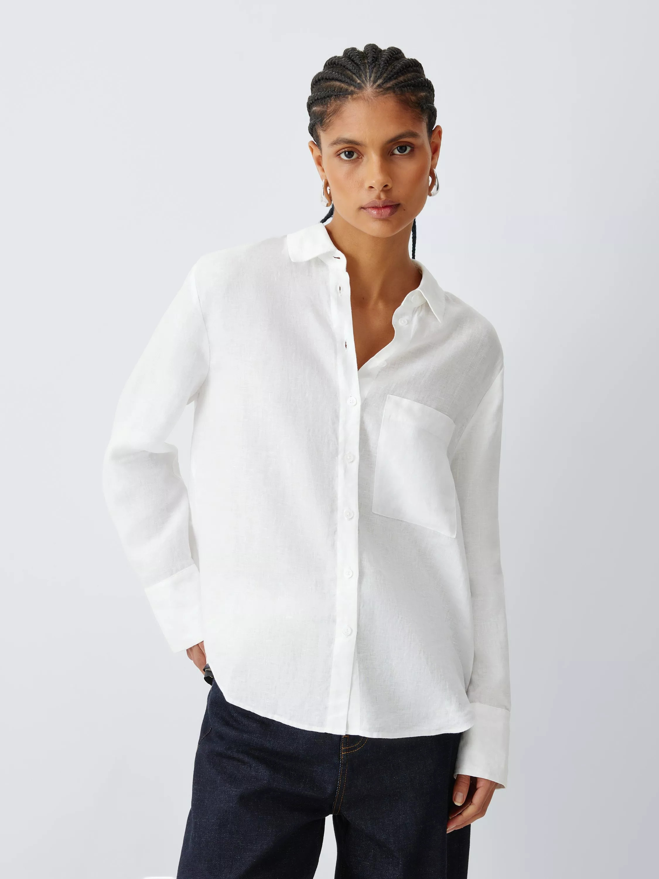 John Lewis Pure Linen Shirt | John Lewis (UK)