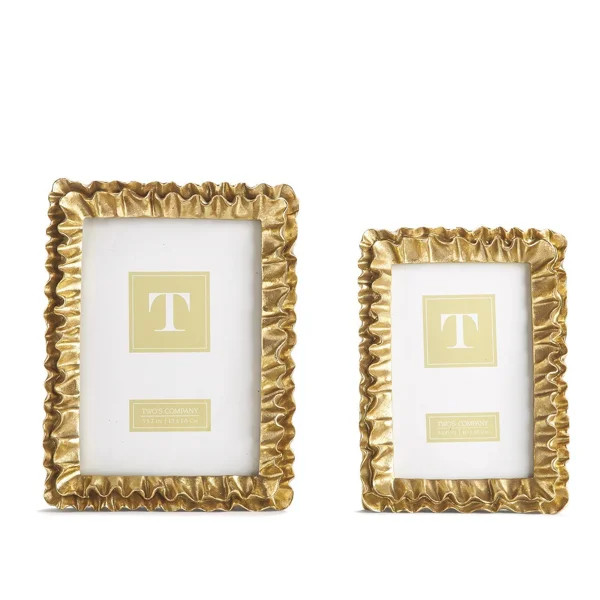 2 Piece Ruffles Picture Frame Set | Wayfair North America