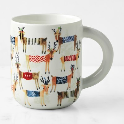 Natale Reindeer Mug | Williams-Sonoma