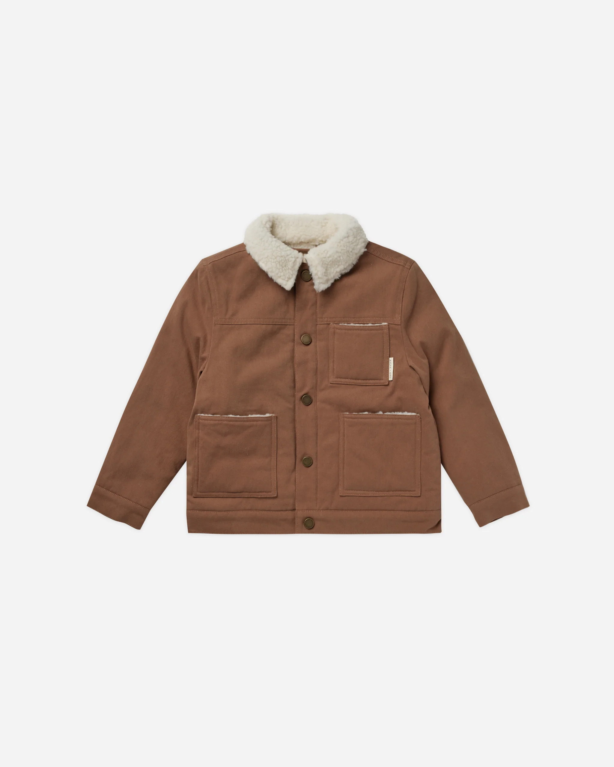 Shearling Chore Coat || Cedar | Rylee + Cru