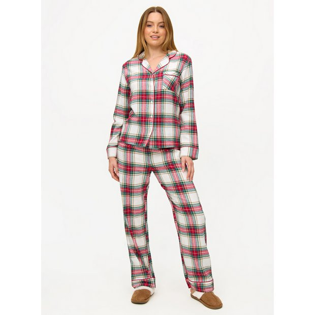 Buy Matching Family Women's Christmas Traditional Check Pyjamas 18 | Pyjamas | Tu | Tu Clothing