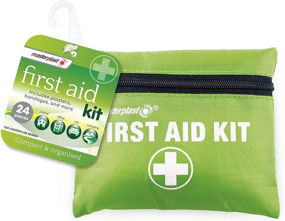 Masterplast First Aid Kit Compact | 24 Pieces - Compact & Organised, Mini Emergency Kit, for Camp... | Amazon (UK)