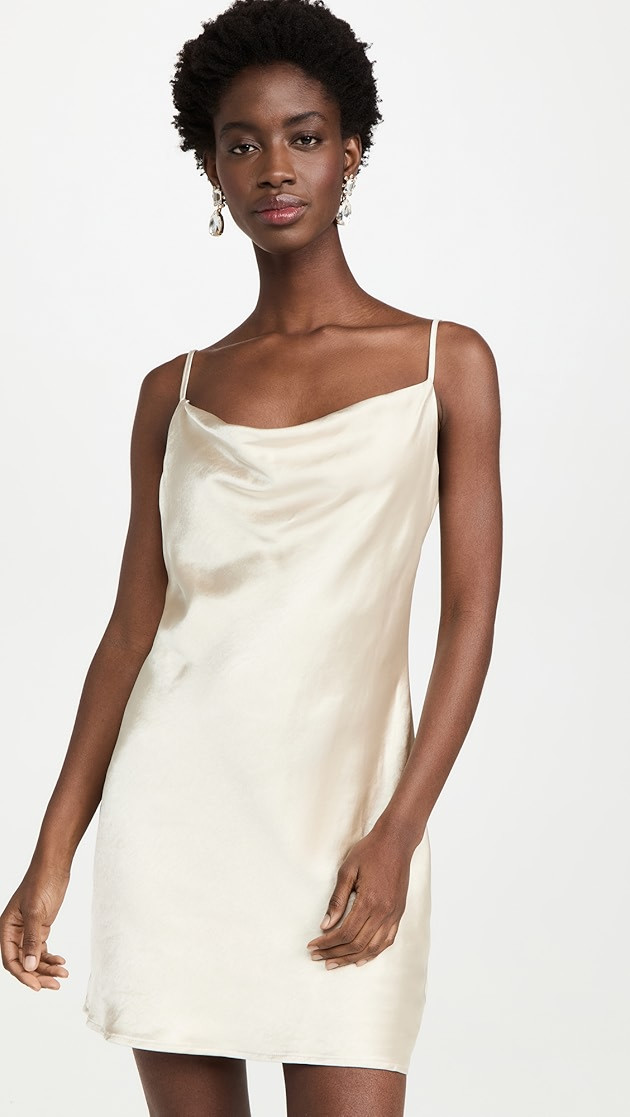 Satin Slip Mini Dress | Shopbop