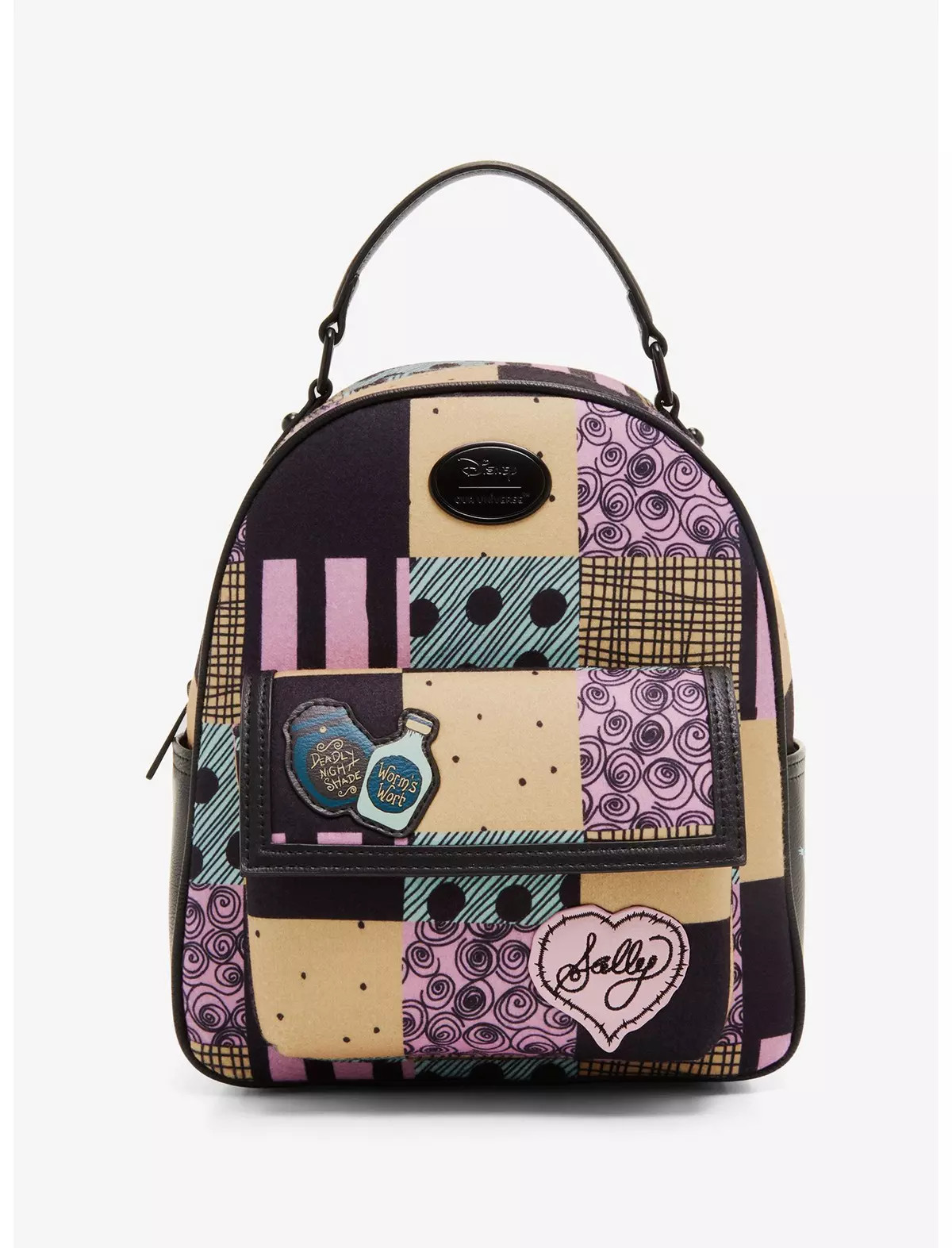 Our Universe Disney The Nightmare Before Christmas Sally Patchwork Mini Backpack - BoxLunch Exclu... | BoxLunch