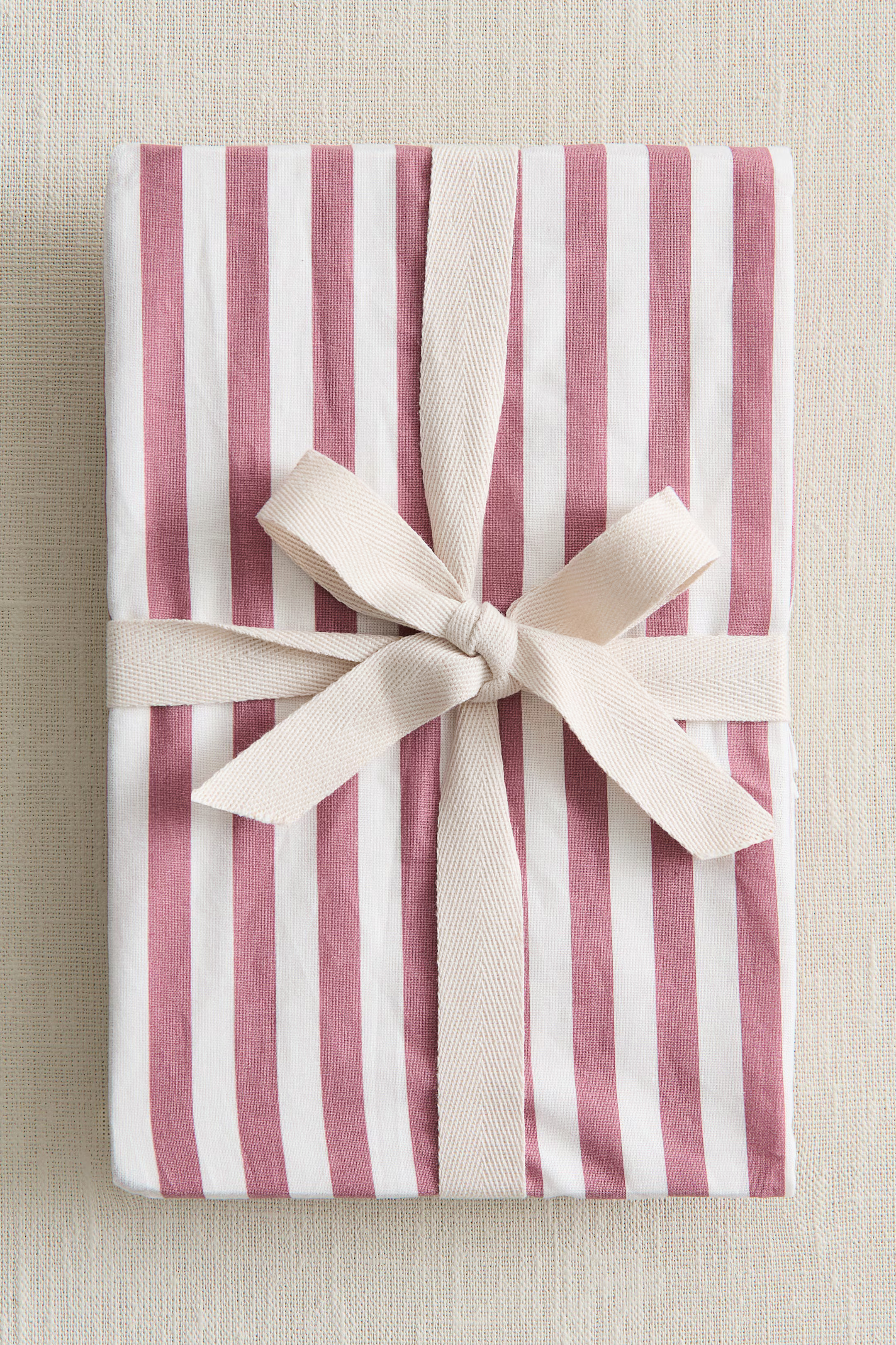 Striped cotton cot fitted sheet | H&M (UK, MY, IN, SG, PH, TW, HK)