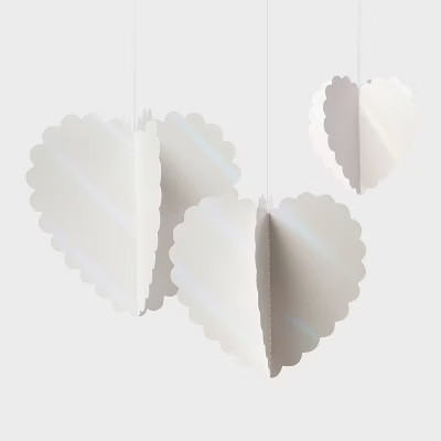 8ct Heart Multipack Valentine's Day Hanging Decor - Spritz™ | Target