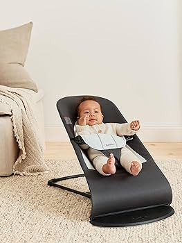 BabyBjörn Bouncer Balance Soft, Cotton/Jersey, Dark Gray/Gray (005084US) | Amazon (US)