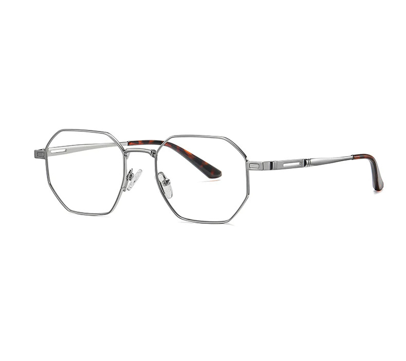 Iconic Silver Glasses + 3 Lenses | Lumier Label