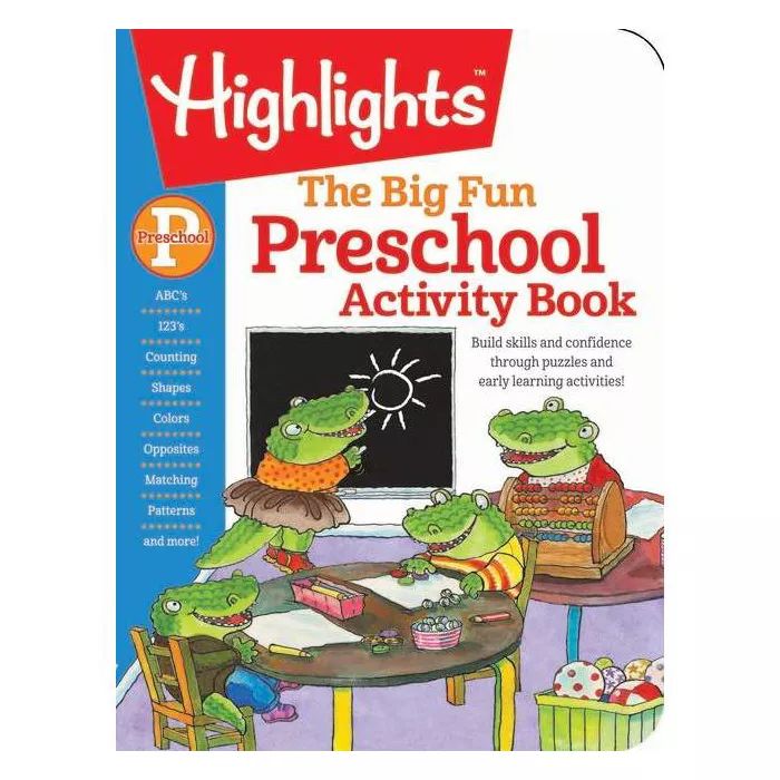 Big Fun Preschool Activity Book (Workbook) (Paperback) | Target