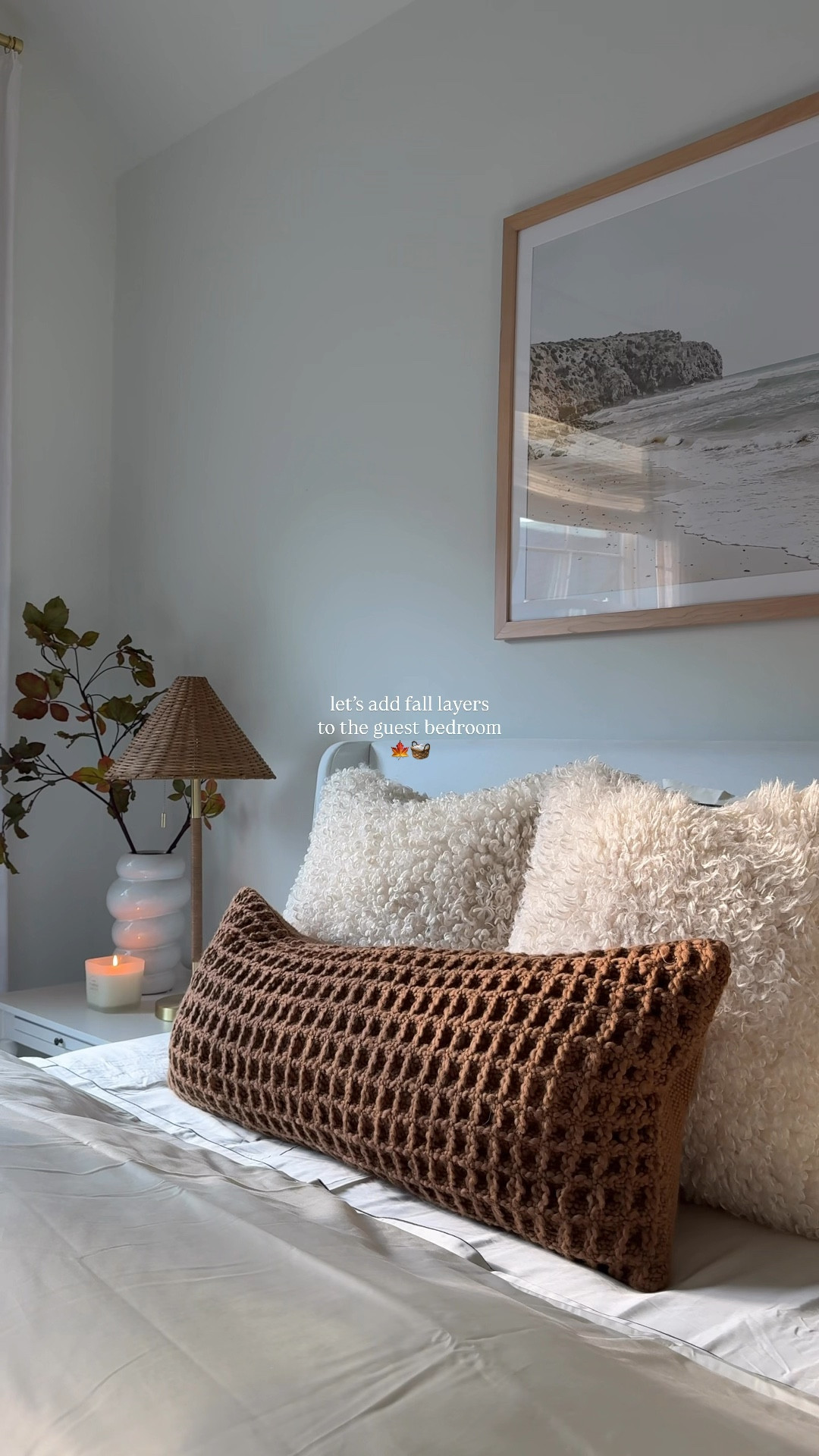 fall layers 🍂🧺 | the fluffier & more full the bed the better! -it’s truly all about the layers and mixing textures ✨ 

#bollandbranch #bedding #beddesign #falldecor #cozyvibes #neutralhome #homebody #homestyle #homeinteriors 

#LTKSaleAlert #LTKSeasonal #LTKHome