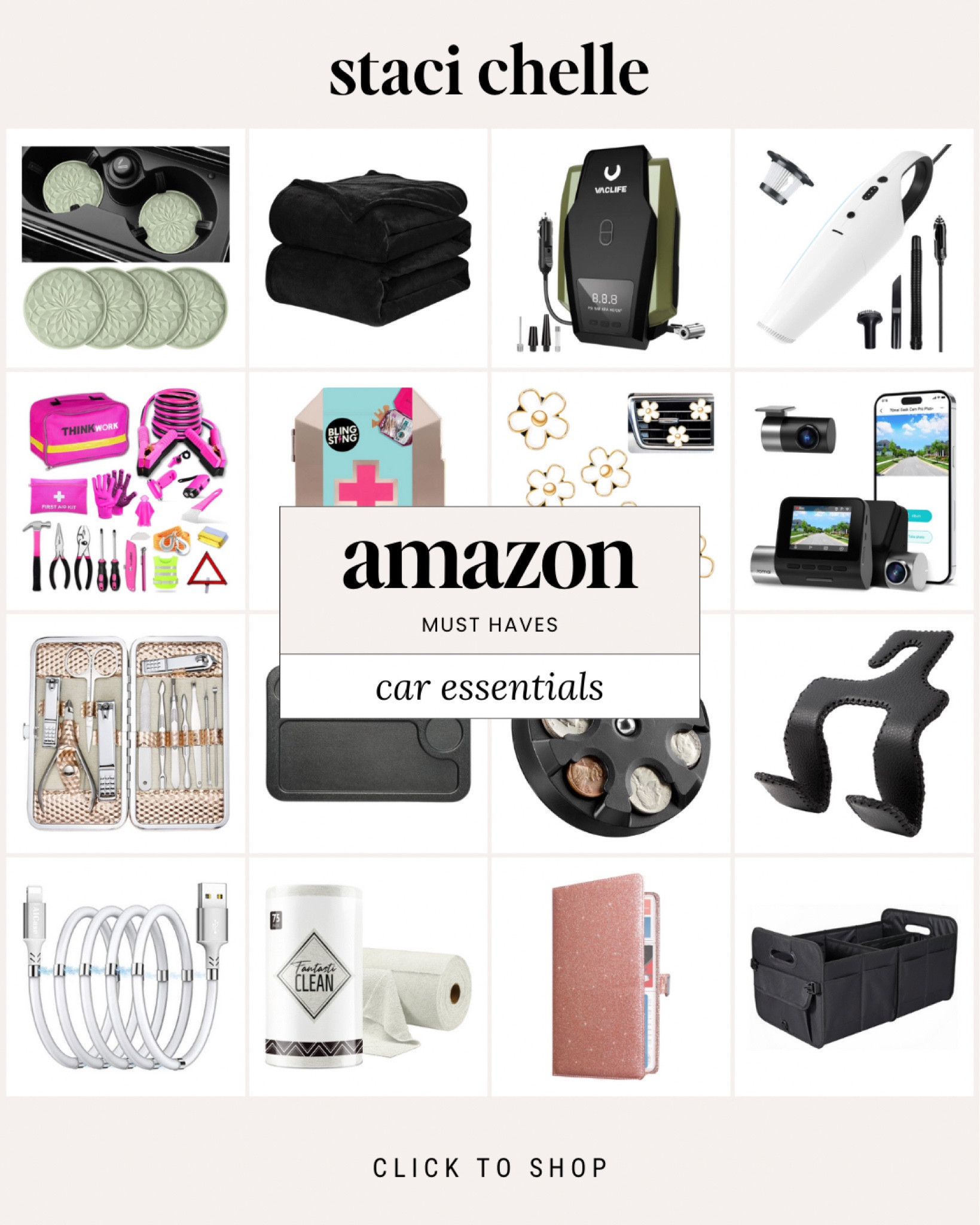 Car essentials from Amazon 

#LTKGiftGuide #LTKtravel