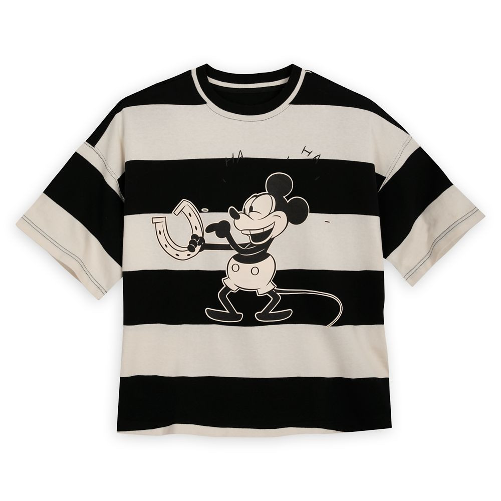 Mickey Mouse Oversize Fashion T-Shirt for Adults – Plane Crazy | Disney Store