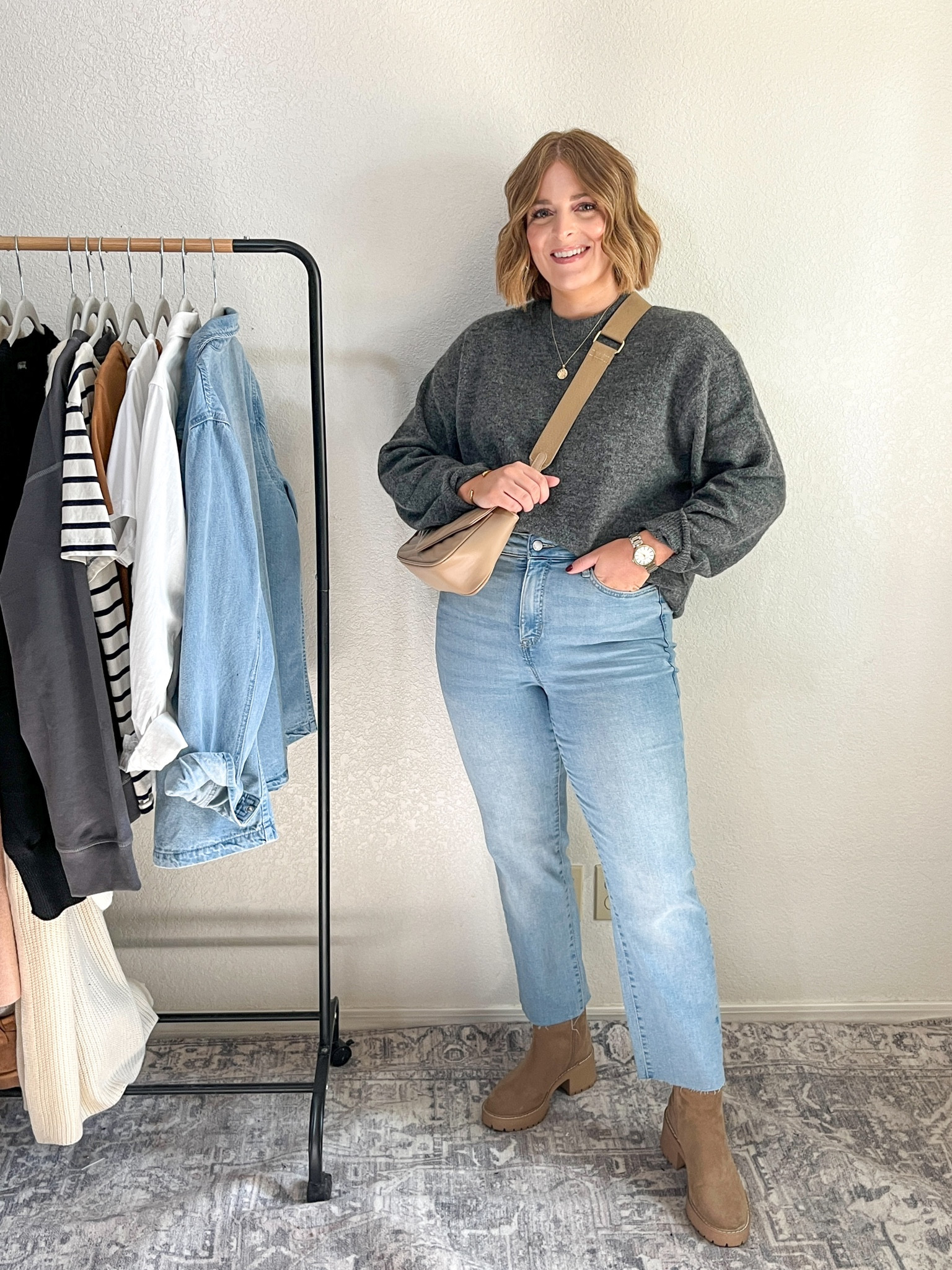 Ways to wear chelsea boots// basic sweater + jeans

sweater M (runs big)
Jeans tts

#LTKshoecrush #LTKmidsize #LTKstyletip