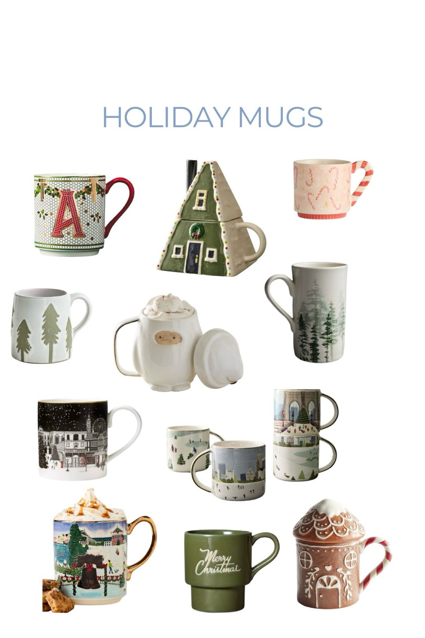 There are so many cute holiday mugs out this Christmas season. I can’t control myself! 😅🌲🎁

#LTKhome #LTKSeasonal